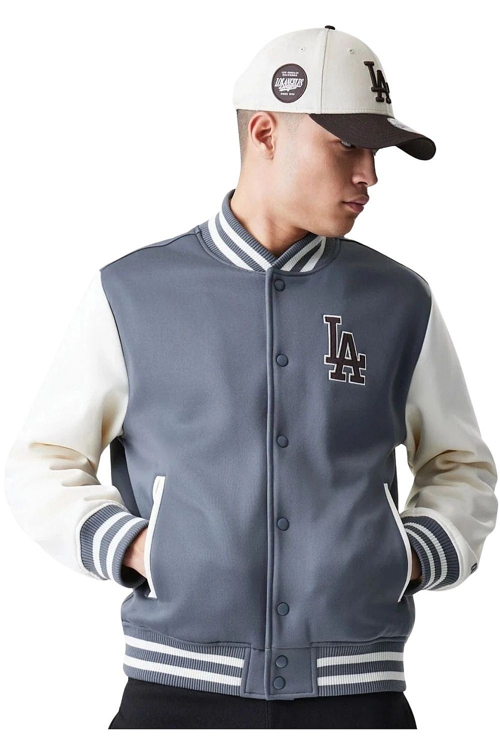 kurtka New Era Bomber MLB Los Angeles Dodgers - Sparkling Grape