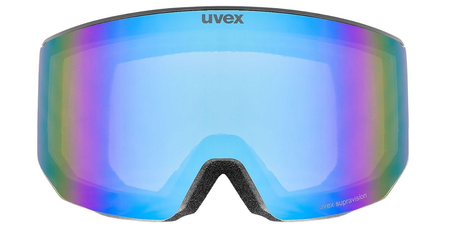 brýle Uvex Lace Attract FM - S5506652330/Black Matt/Mirror Blue
