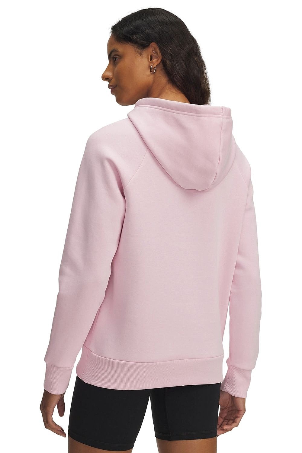 sweatshirt Under Armour Rival Fleece Shimmer - Prime Pink/Iredescent - women´s