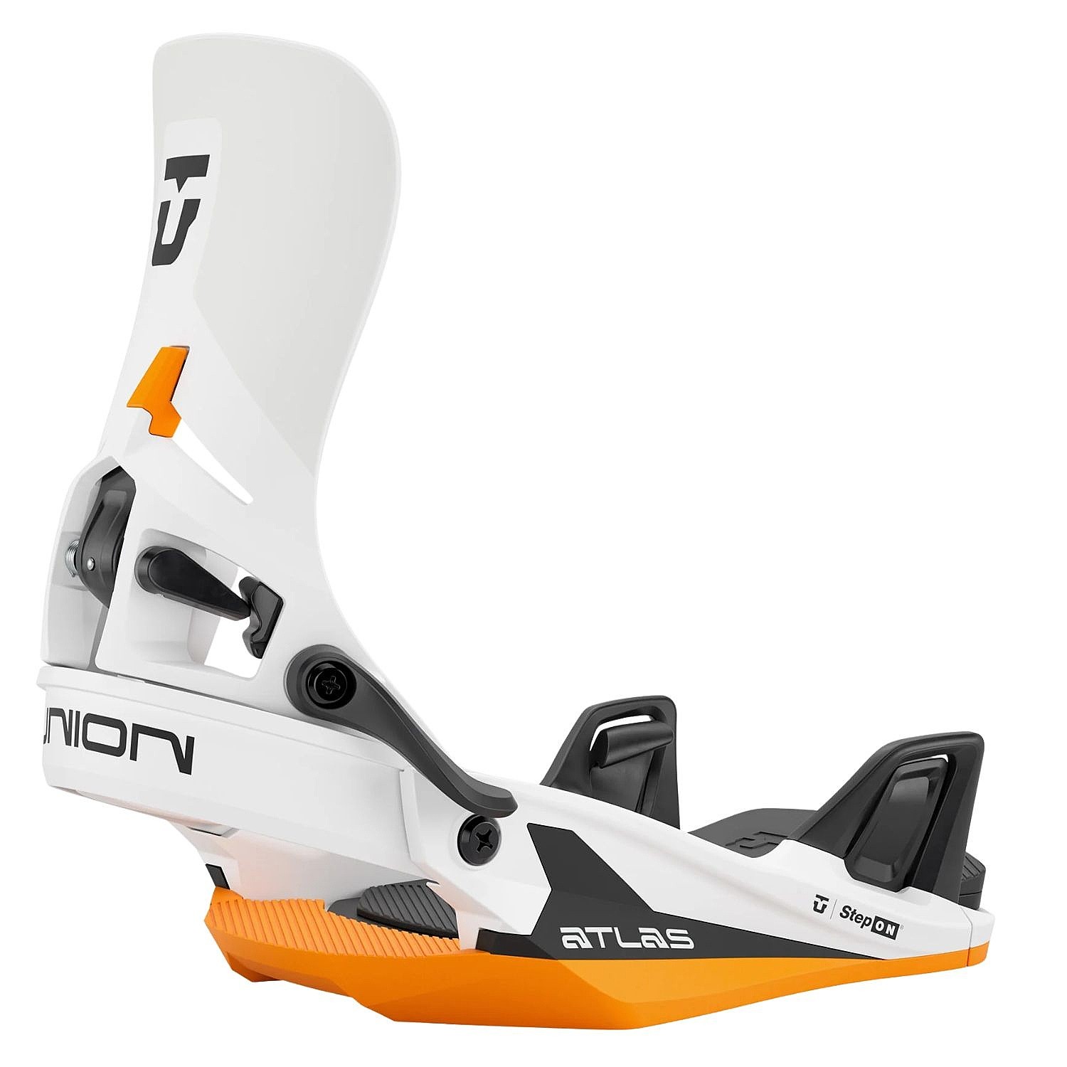 fijación Union Atlas Step On - White/Orange - men´s