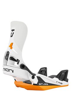 binding Union Atlas Step On - White/Orange - men´s