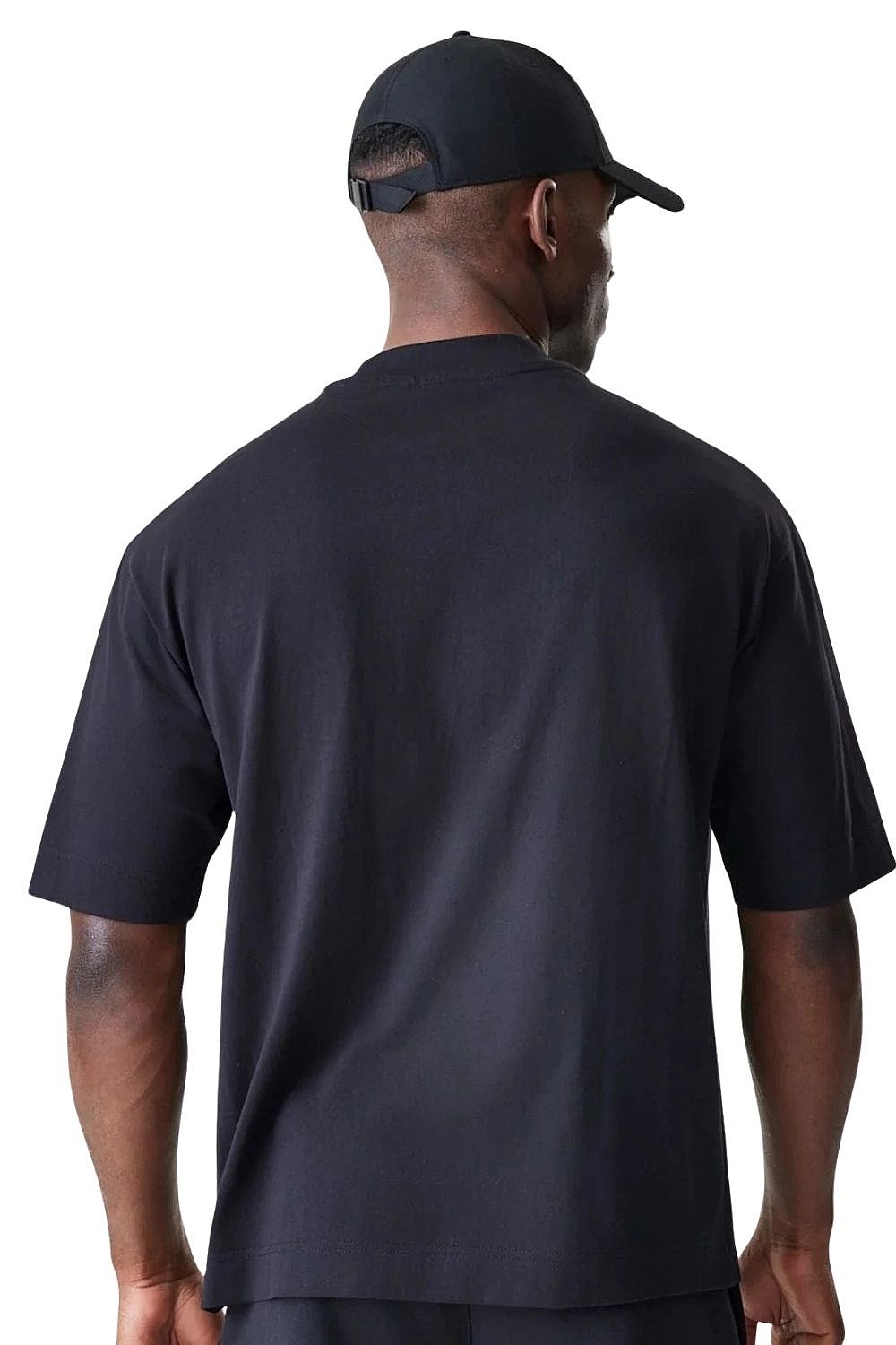 tričko New Era Linear Graphic Box NBA Chicago Bulls - Black