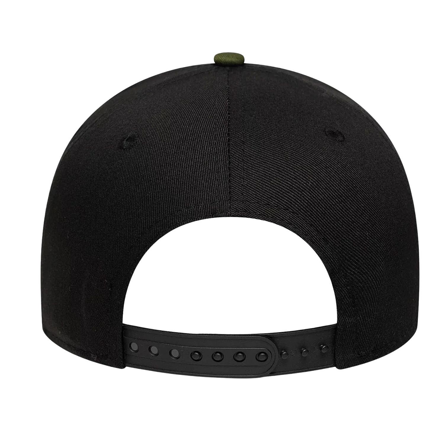 czapka z daszkiem New Era 9FO AF Camo Patch Branded - Black/Rifle Green