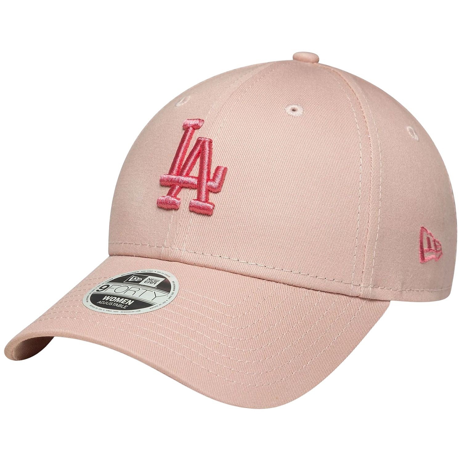 šiltovka New Era 9FO League Essential Midi MLB Los Angeles Dodgers - Pink Rouge - women´s
