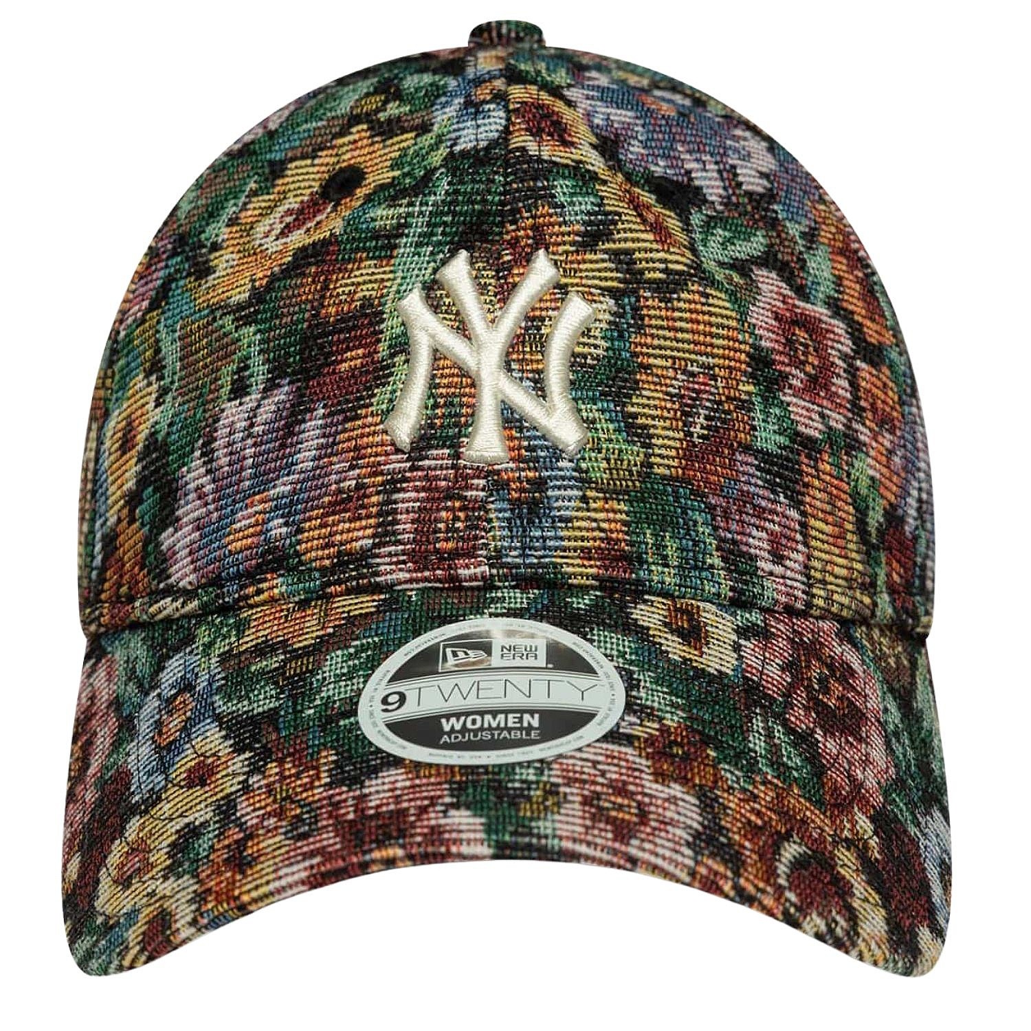 cap New Era 9T Floral MLB New York Yankees - Black/Light Cream - women´s