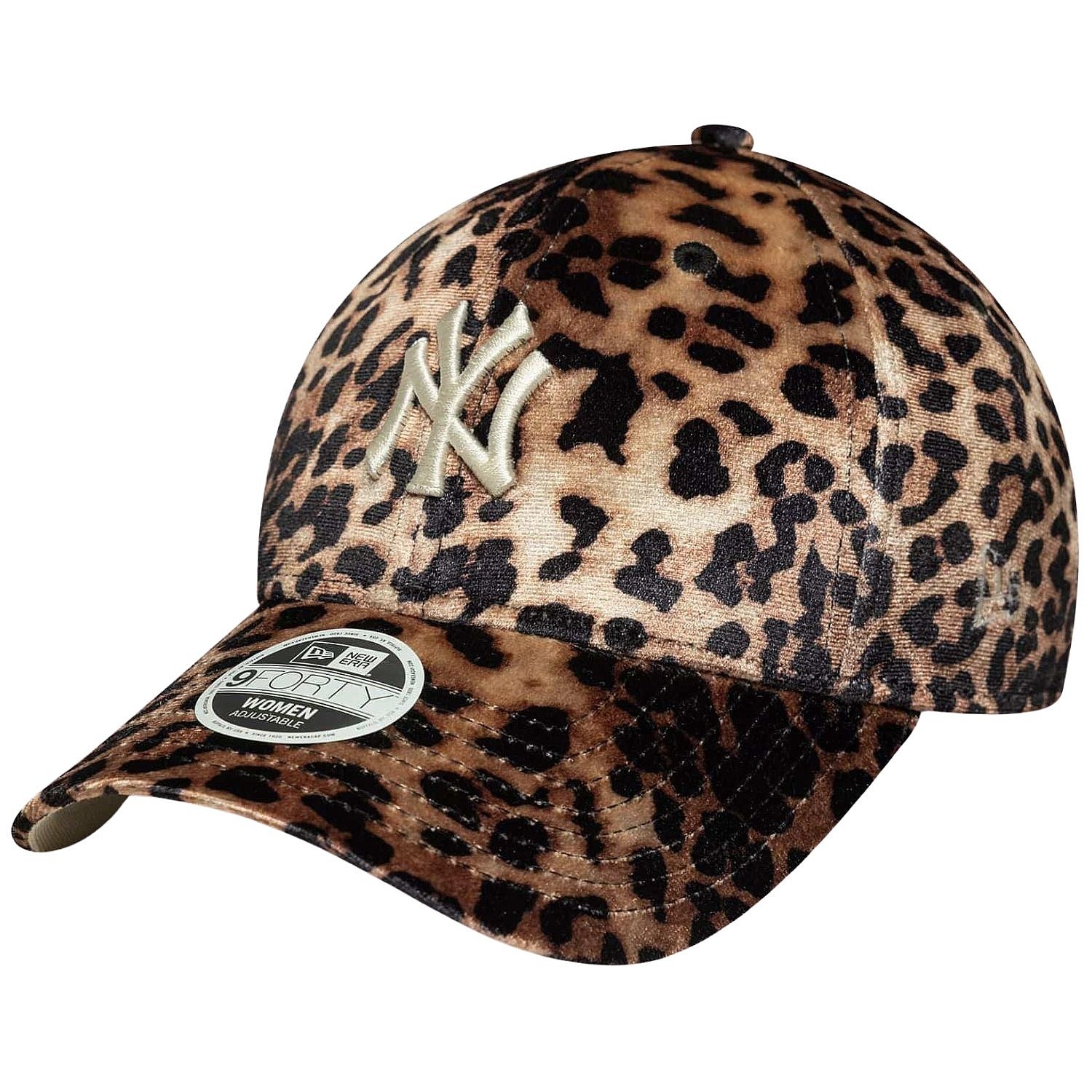 šiltovka New Era 9FO Leo Velour MLB New York Yankees - Brown Suede/Light Cream - women´s