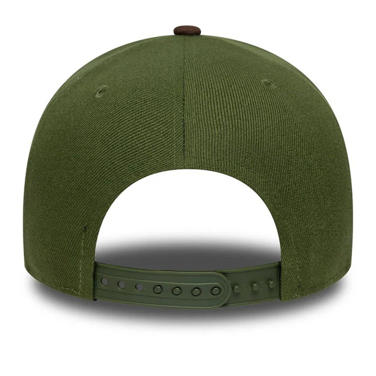 Kappe New Era 9FO AF Suede Visor MLB Los Angeles Dodgers - Rifle Green/Brown - men´s