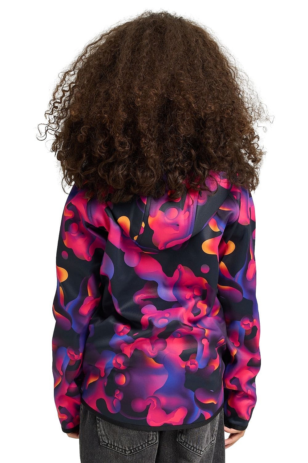 mikina Burton Crown Weatherproof Fleece Zip - Lava Lamp - girl´s