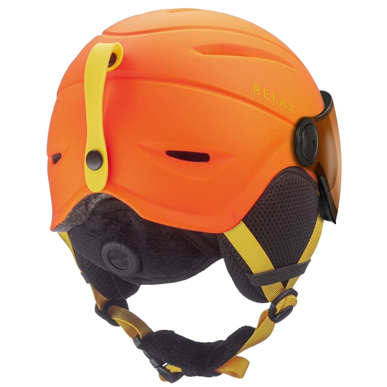 Helm Relax Twister Visor - RH27Y/Orange Matt - unisex junior