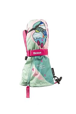 glove Relax Dumbo Mitt - RR33D/Pink/Mint Green - kid´s