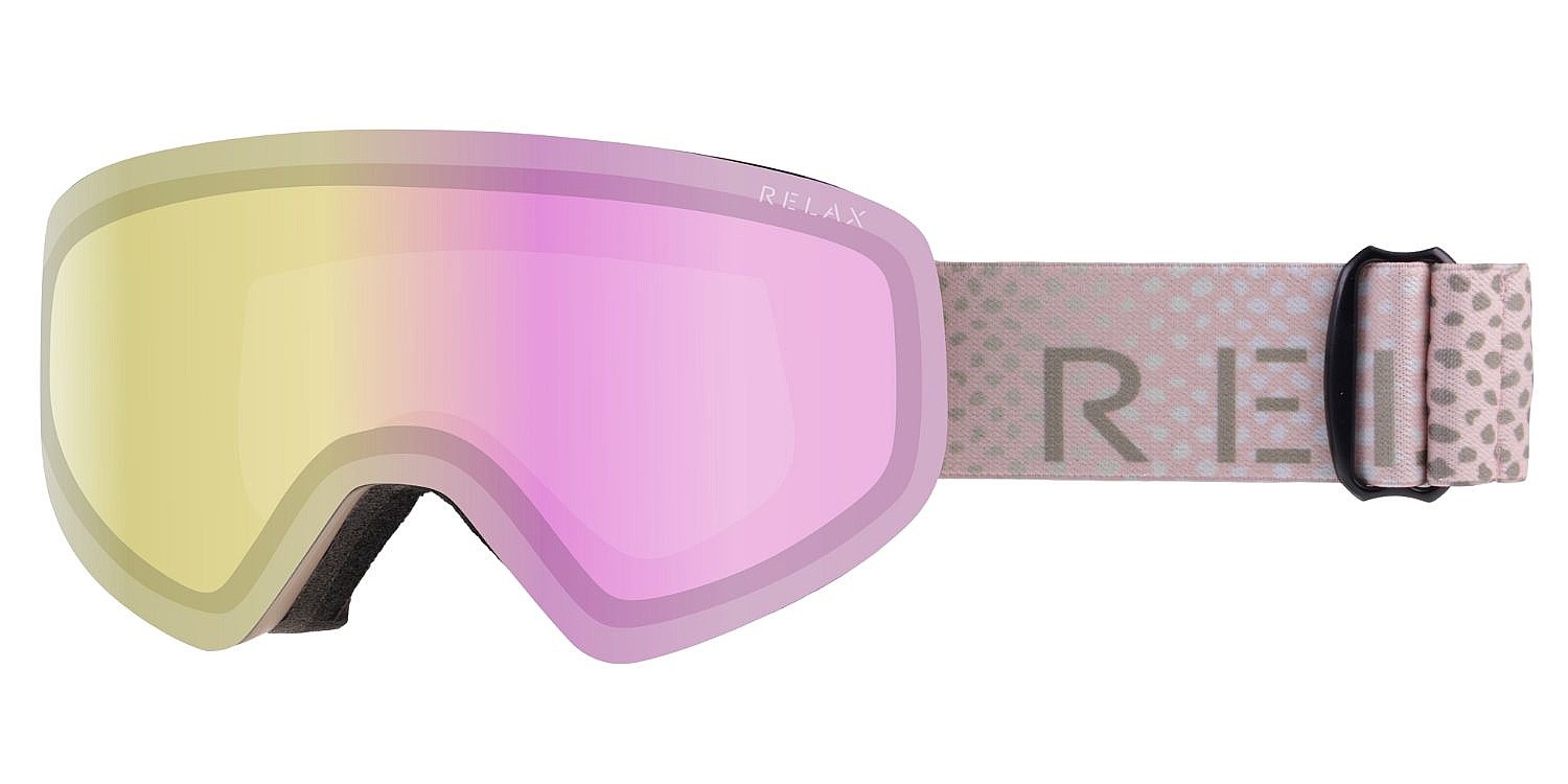 masque de ski  Relax Sierra - HTG61L/Metallic Pink/Bronze/Rose Gold Platinum