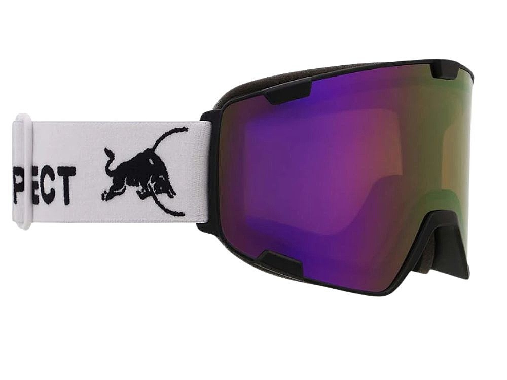 masque de ski  Red Bull SPECT Park - 23PU2/Matt Black/White/Orange/Purple Mirror