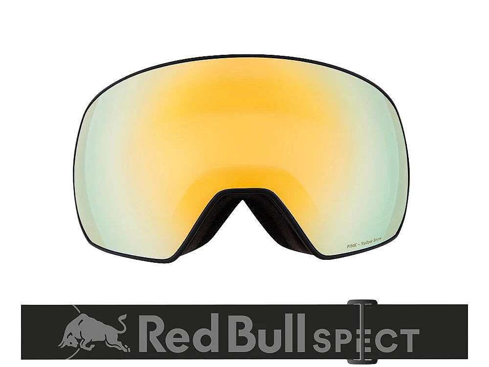 masque de ski  Red Bull SPECT Fink - 02YE2/Matt Black/Black/Smoke/Yellow Mirror