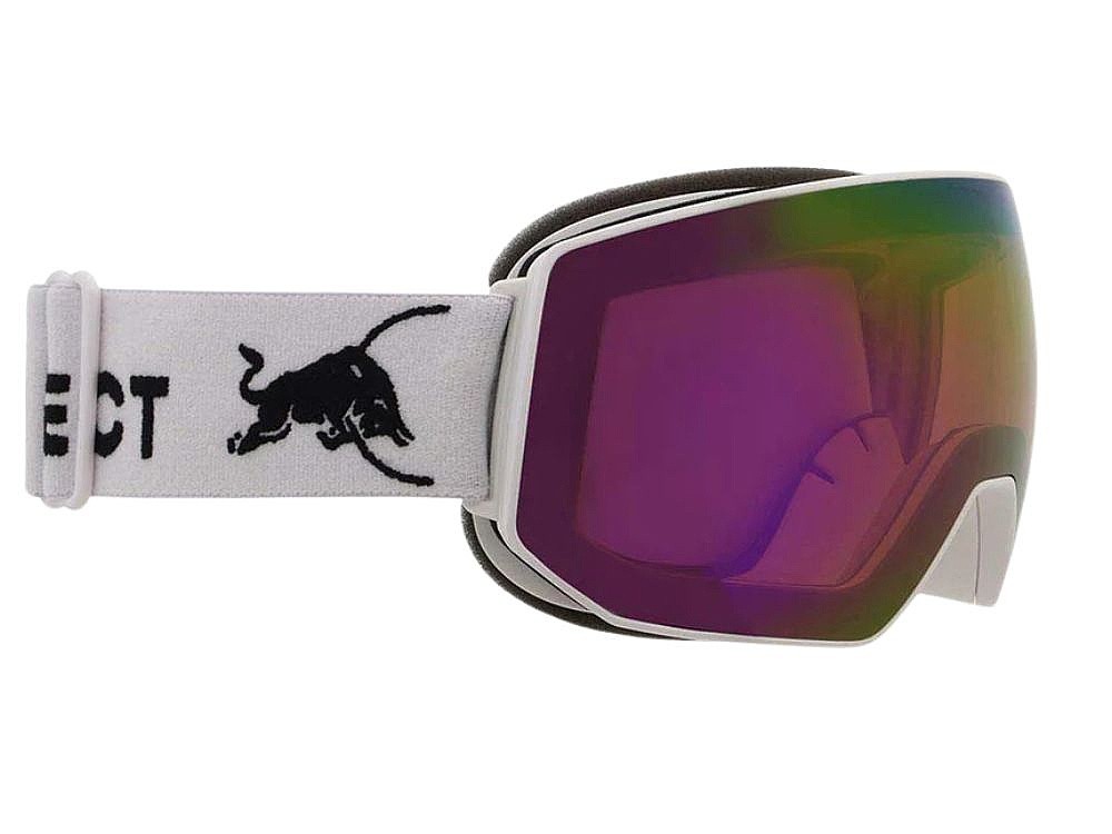 masque de ski  Red Bull SPECT Fink - 06PU2/Matt White/White/Orange/Purple Mirror