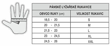 guantes Relax Arden - RR29A/Black - men´s