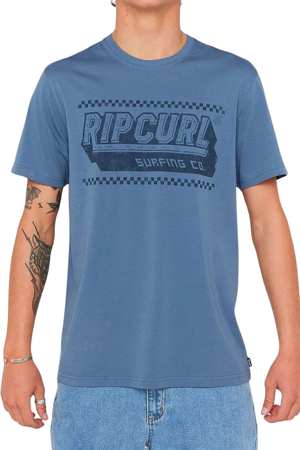 T-shirt Rip Curl Sportline Invader - Bluefin - men´s