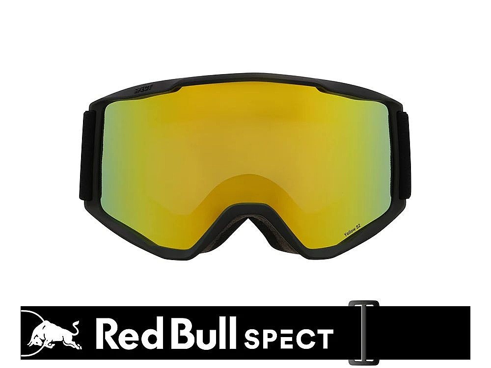 masque de ski  Red Bull SPECT Neon - 07YE2/Matt Black/Black/Smoke/Yelloe Mirror