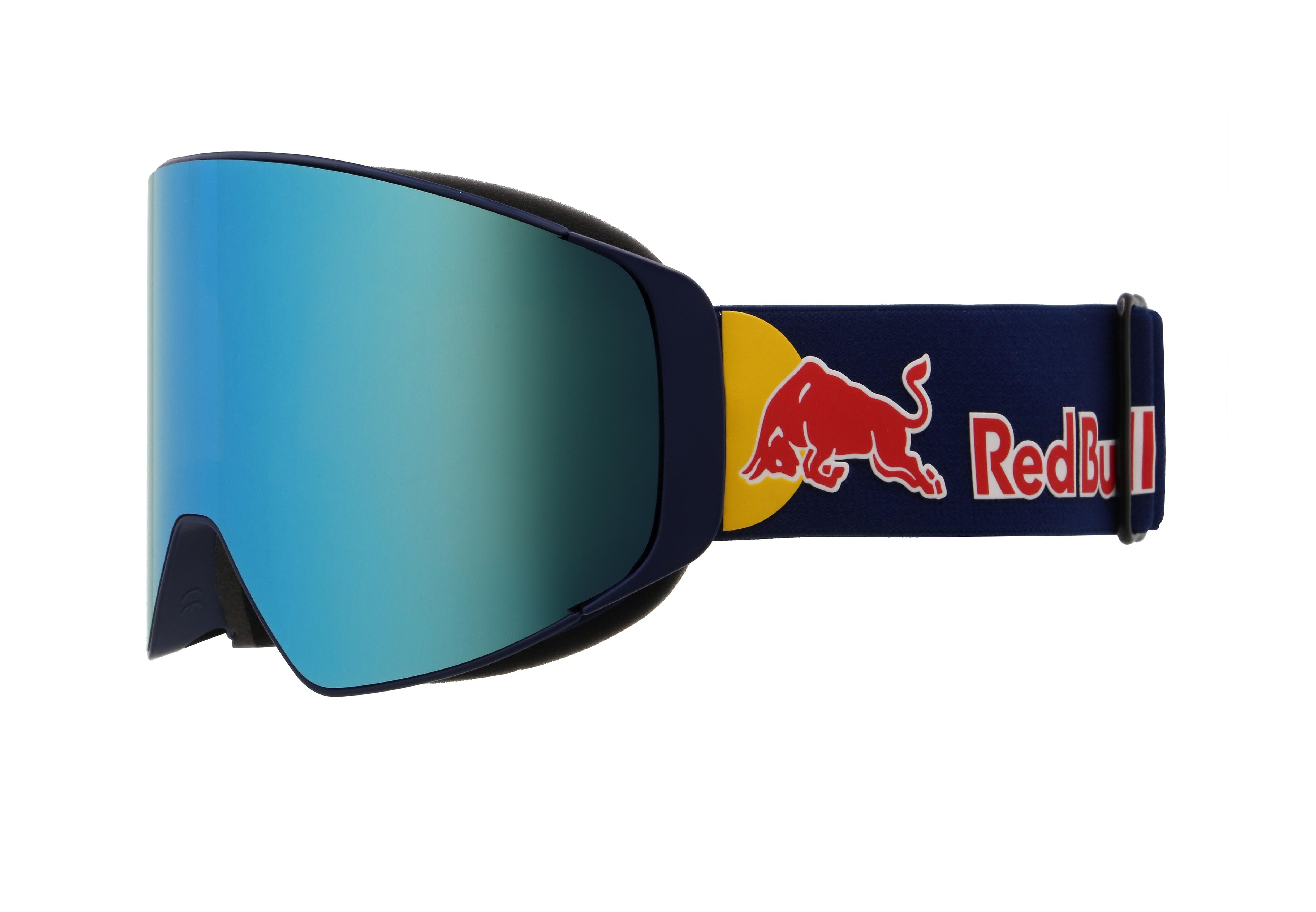 masque de ski  Red Bull SPECT Jamm - 07BL3/Matt Blue/Blue/Smoke/Blue Mirror