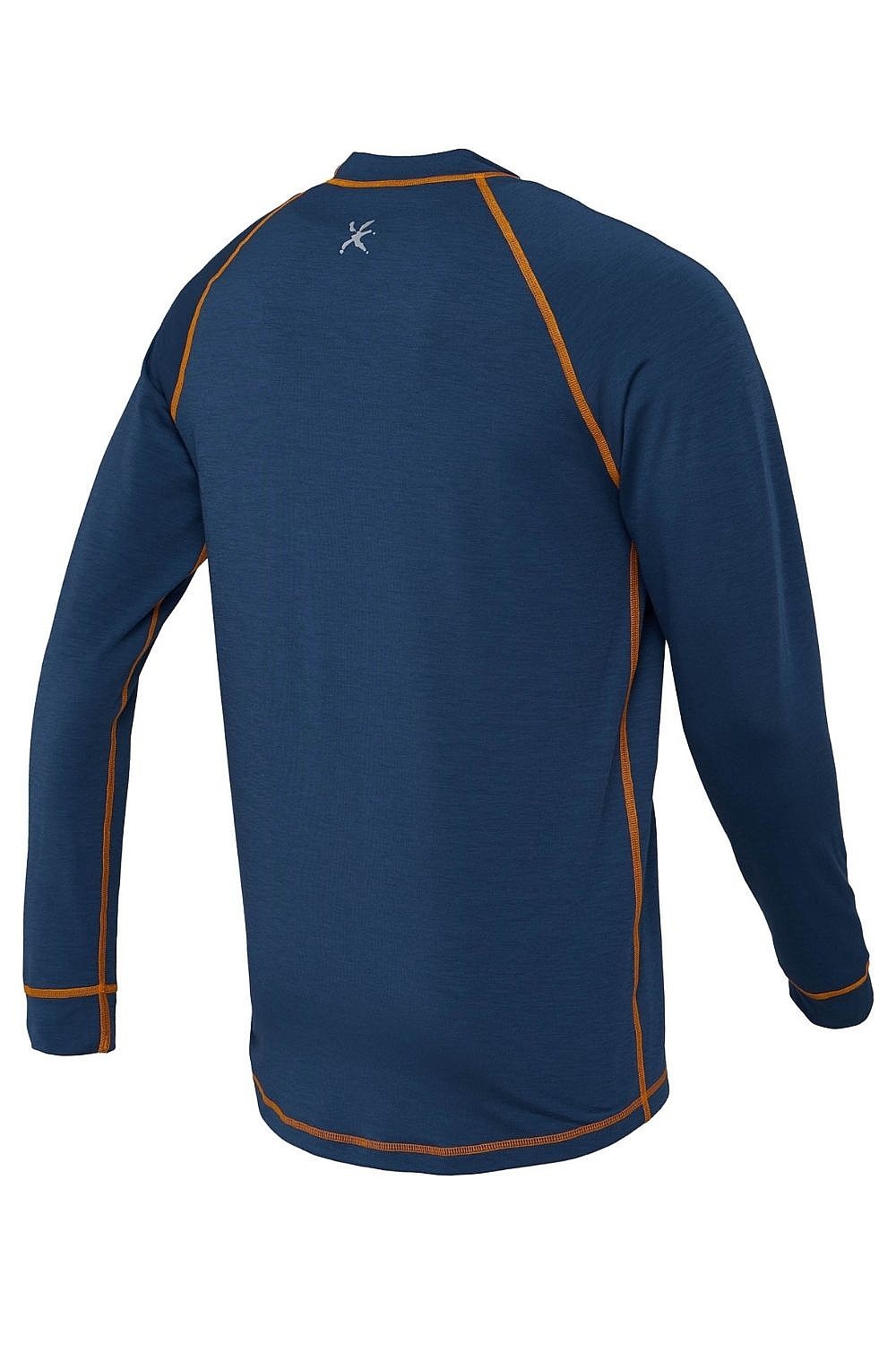 T-shirt Klimatex Asger Thermoplus+ LS - Dark Blue/Orange