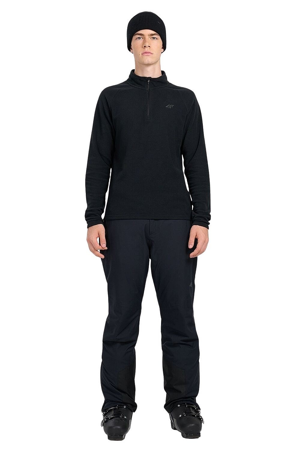 mikina 4F 4FWAW25UFLEM065 - 20S/Deep Black