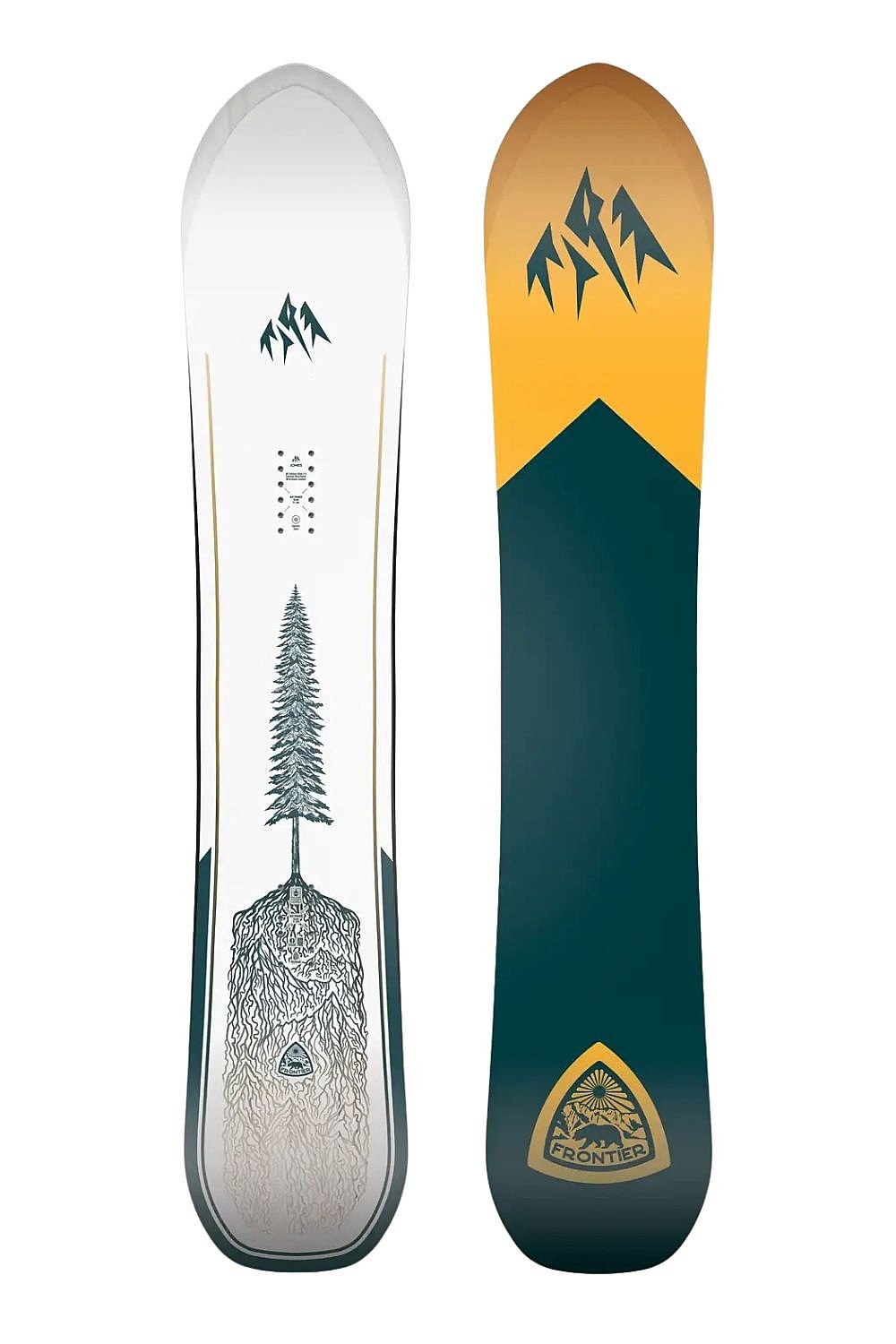 Snowboard Jones Frontier 2.0 CamRock Wide - White - men´s