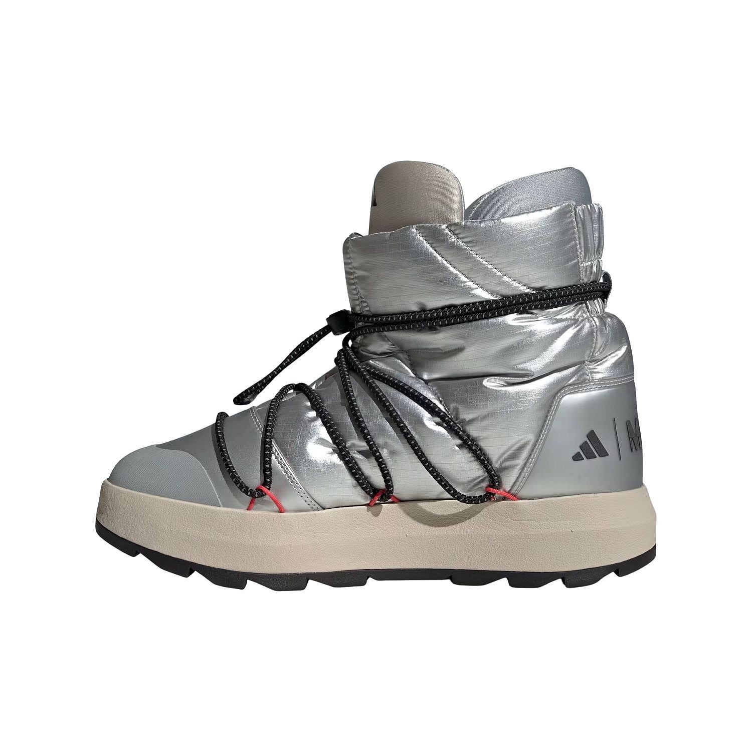 zapatos adidas Performance X Moon Boot Ace - Silver Metallic/Core Black/Lucid Red