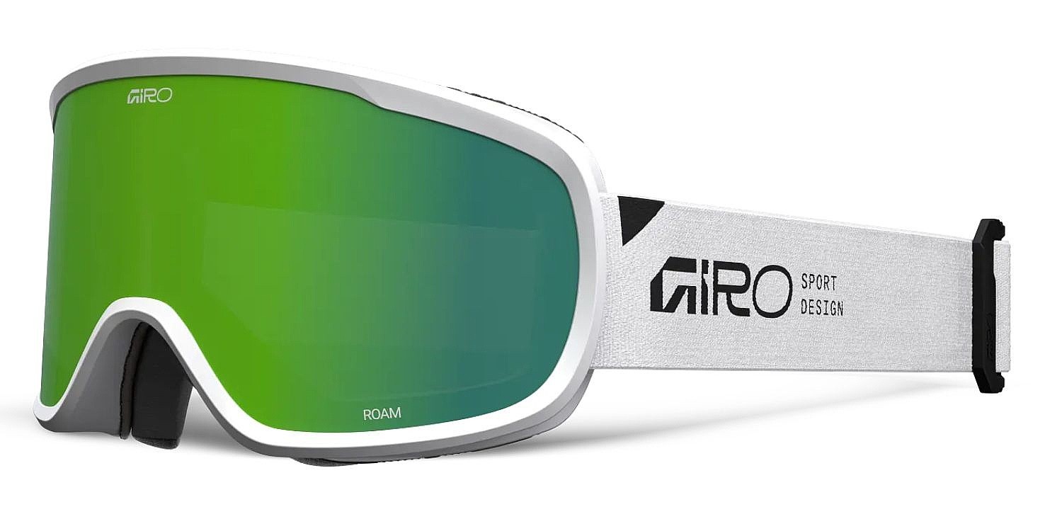 masque de ski  Giro Roam - White Stacked/Loden Green/Yellow - men´s