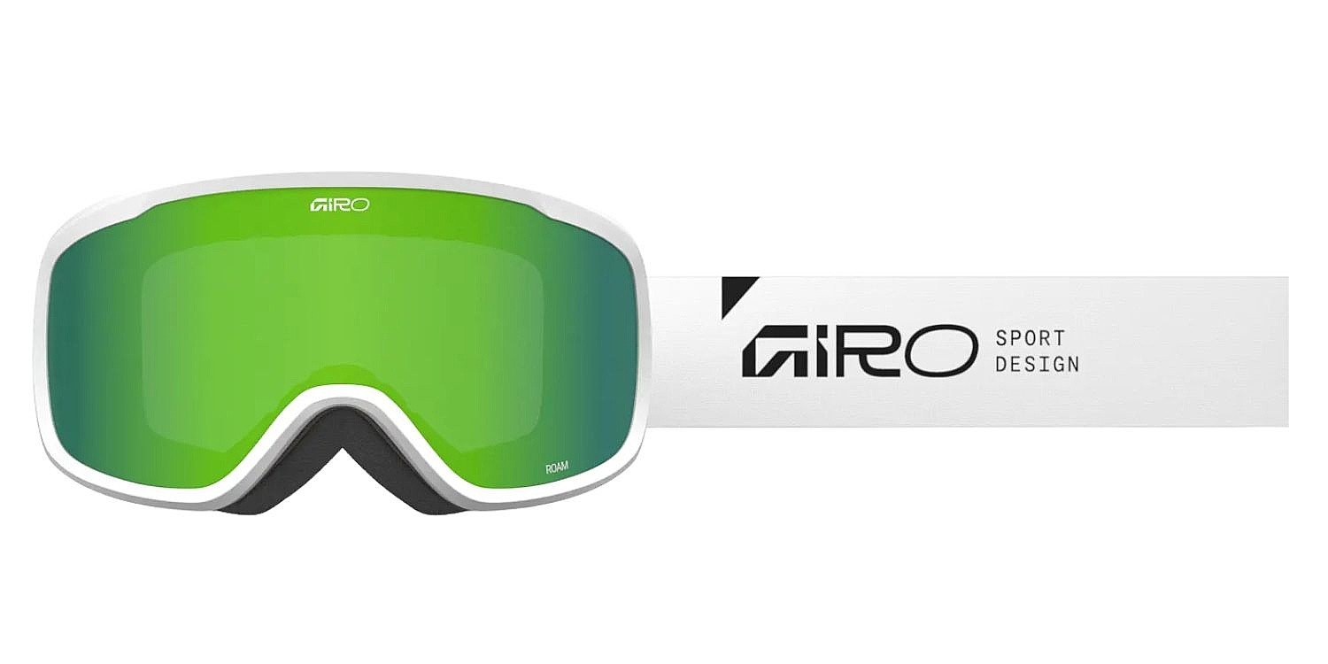 masque de ski  Giro Roam - White Stacked/Loden Green/Yellow - men´s