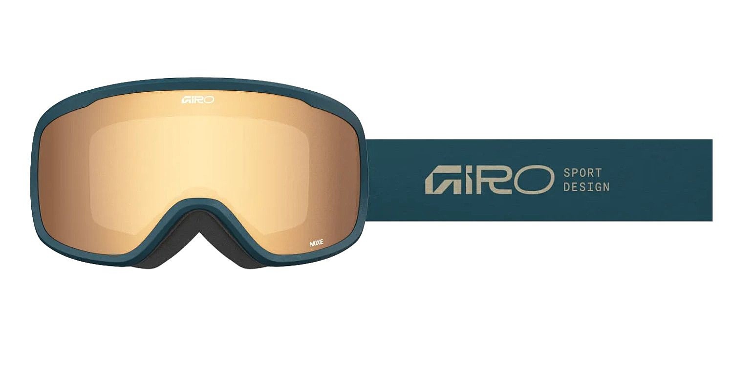 горнолыжные очки Giro Moxie - Peacock Stacked/Amber Gold/Yellow - women´s