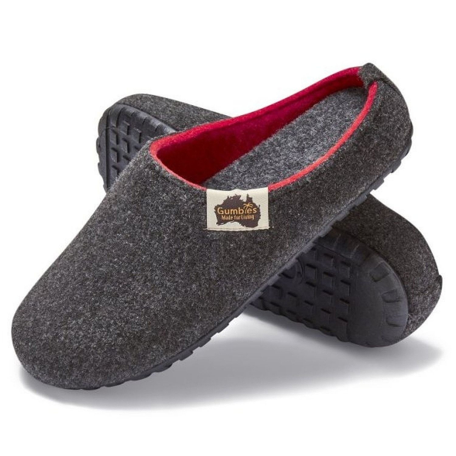 topánky Gumbies Outback - Charcoal/Red