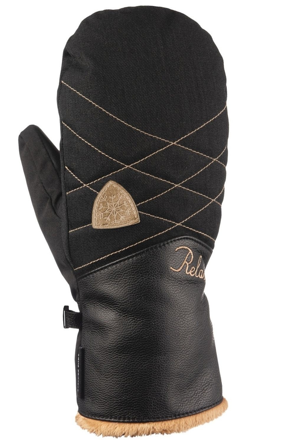 rękawice Relax Frosen 2.0 Mitt - RR32B/Black/Brown