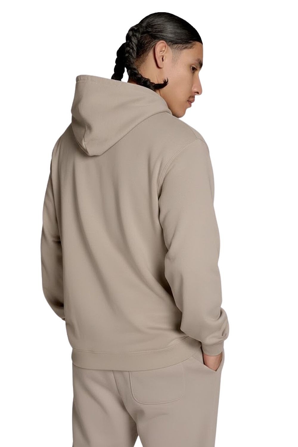 mikina Converse SF Left Chest Star Chevron Embroidered Hoodie/CVM5 - PYR/Papyrus - men´s