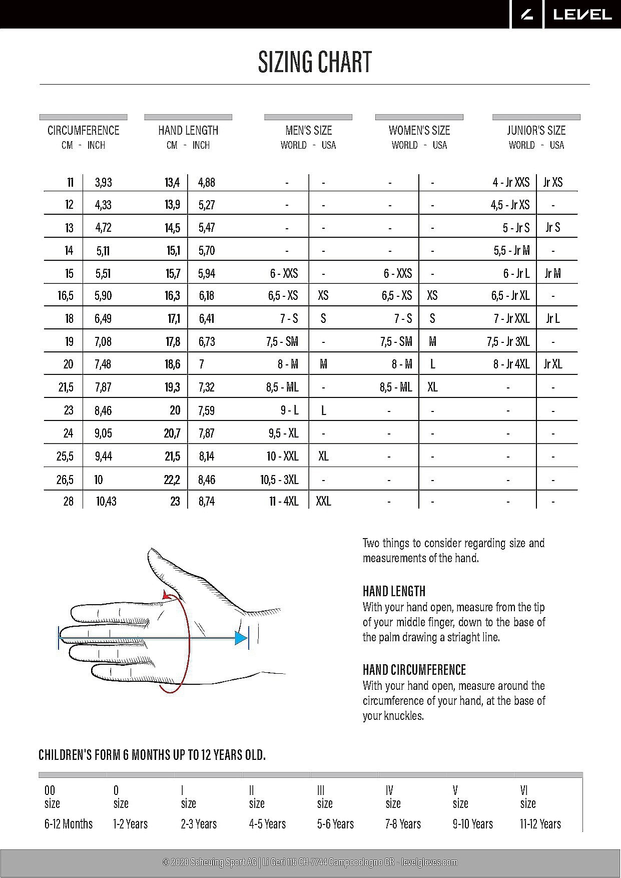 rukavice Level Cruise - Black - men´s