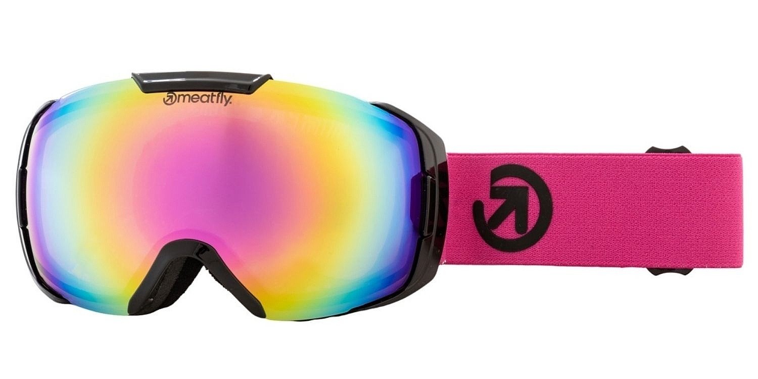 masque de ski  Meatfly Zoomer - Pink