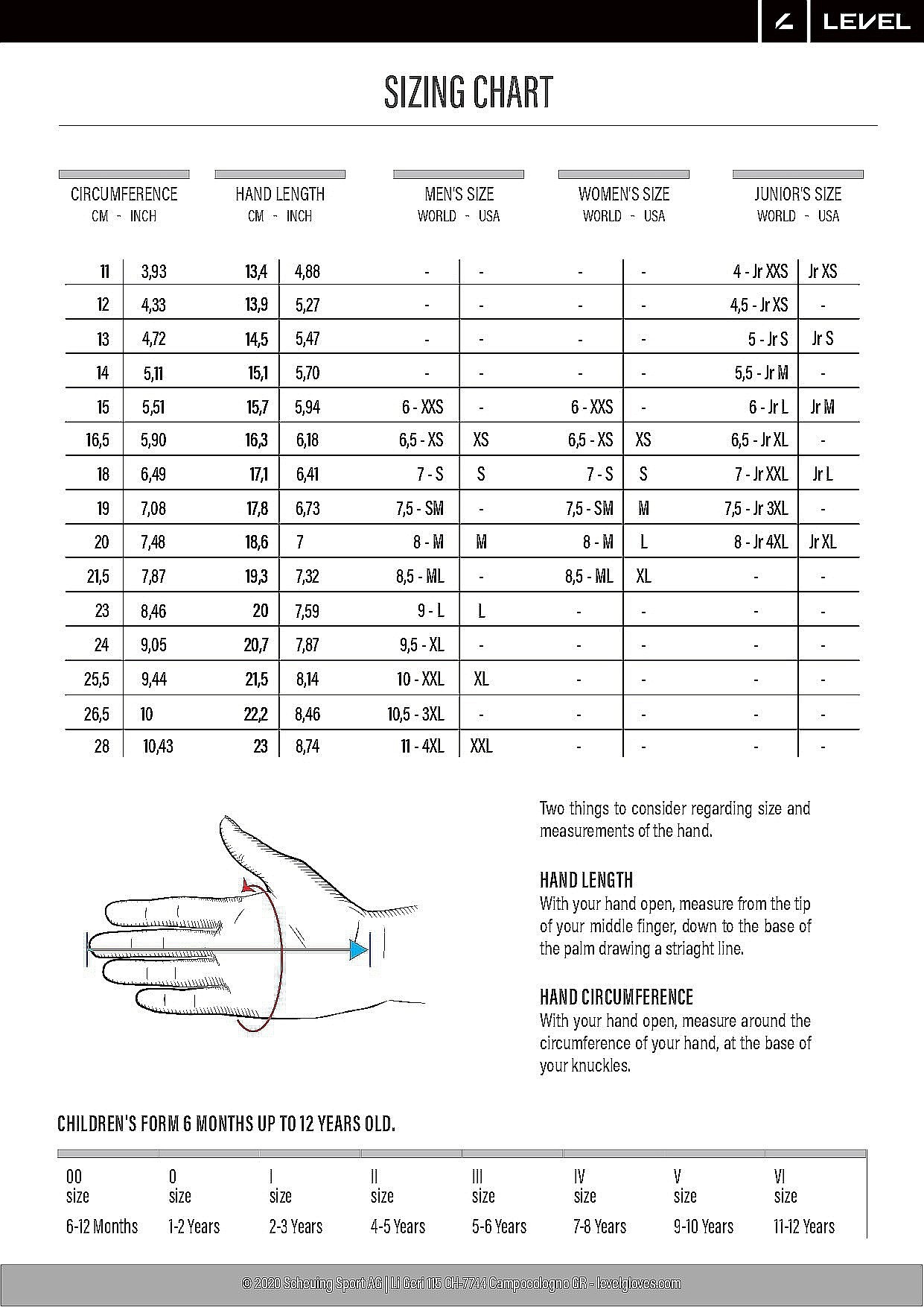 rukavice Level Star - Dark - men´s