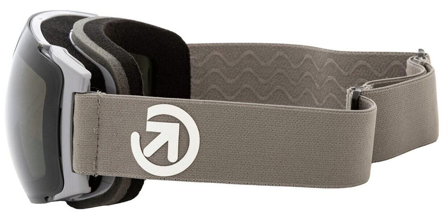 masque de ski  Meatfly Renegate - Silver Grey