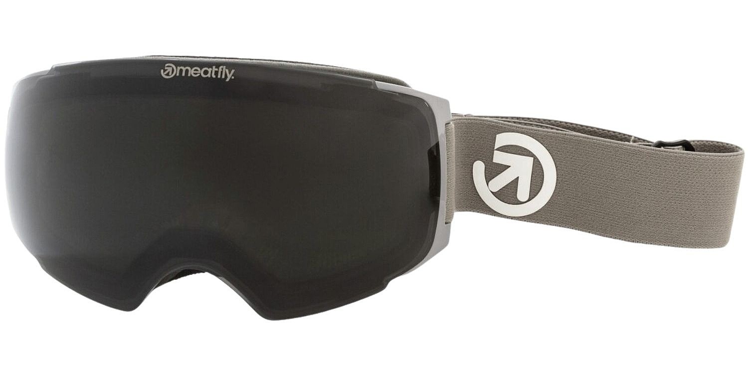 masque de ski  Meatfly Renegate - Silver Grey