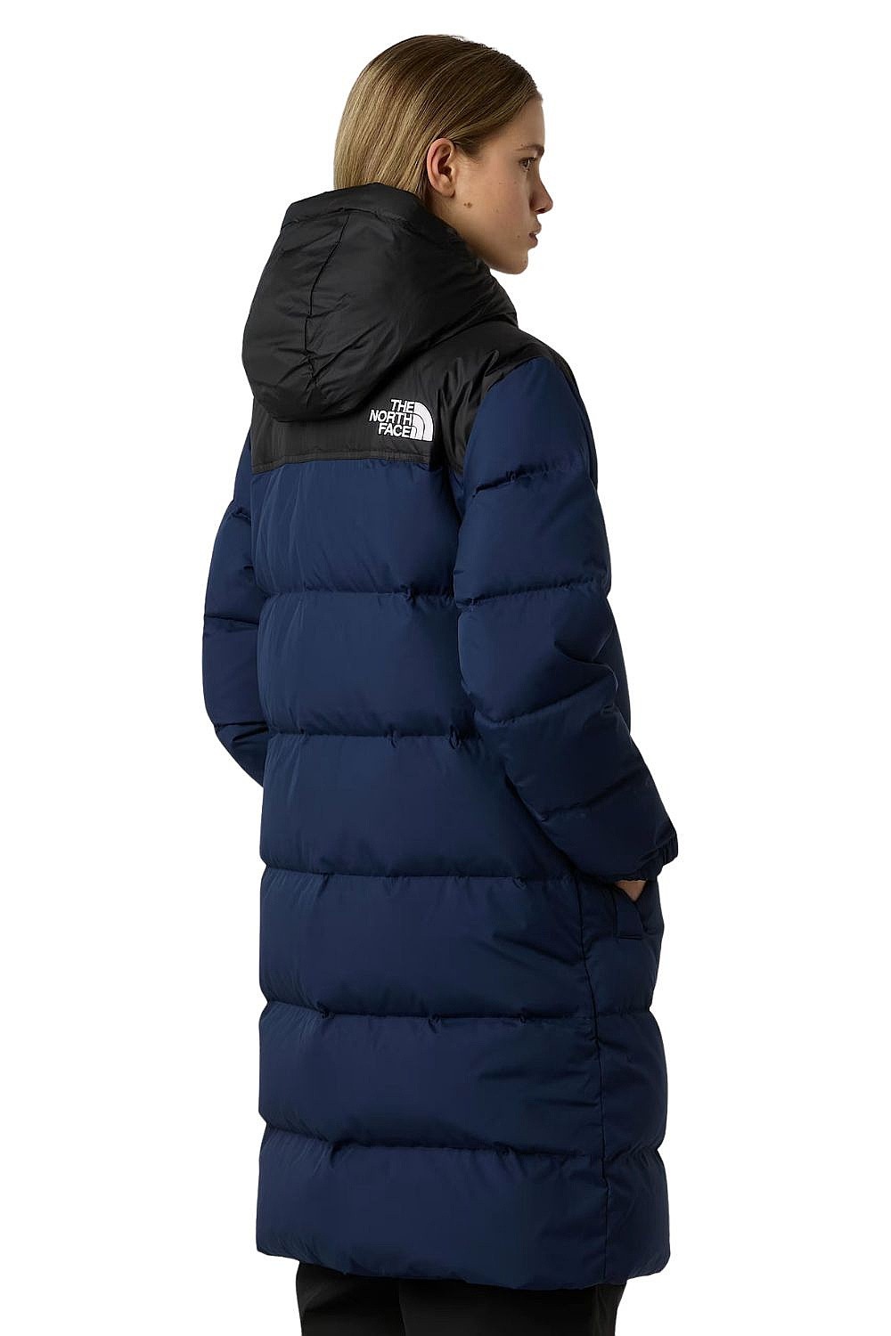 manteau The North Face Nuptse Parka - Summit Navy/TNF Black - women´s