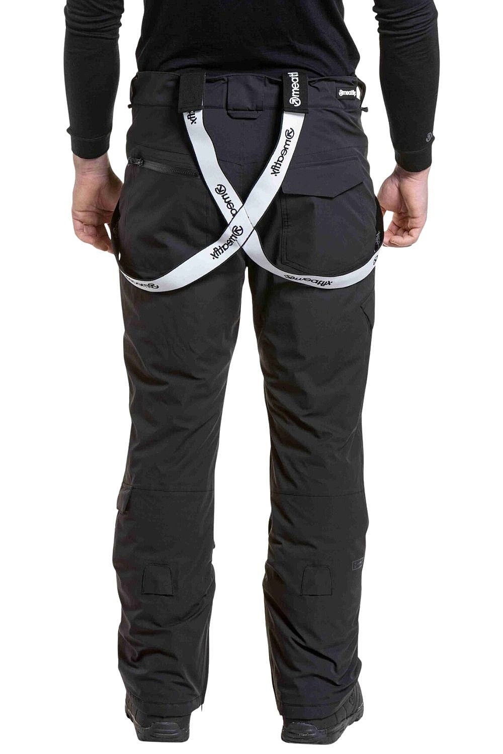 spodnie Meatfly Ghost - Black