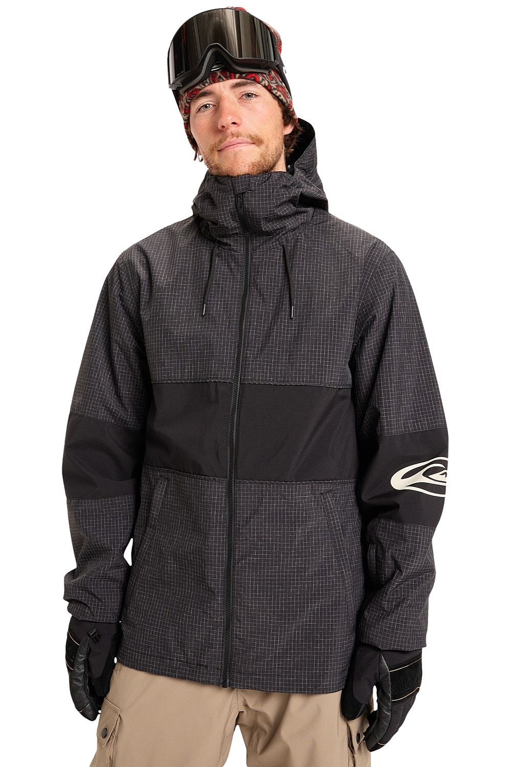 bunda Quiksilver High In The Hood - KVJ0/Black - men´s