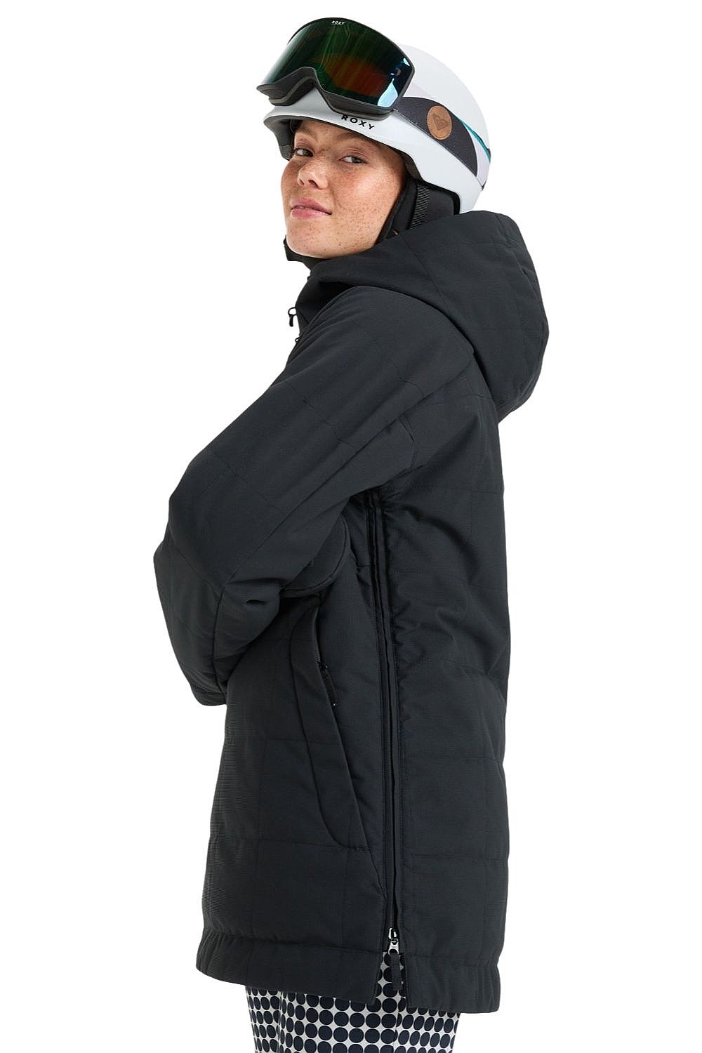 bunda Roxy Radiant Lines Overhead - KVJ0/True Black