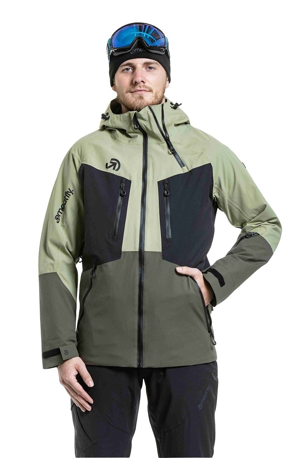 bunda Meatfly Cronos - Olive Light/Olive Dark