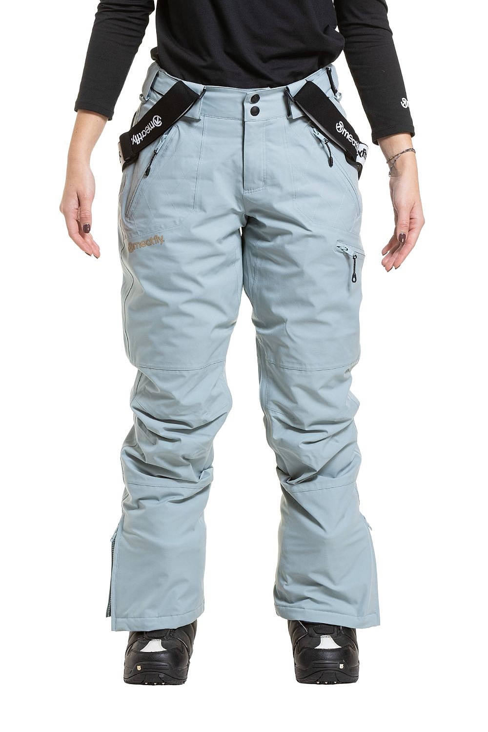 pantalon Meatfly Foxy - Cloud - women´s