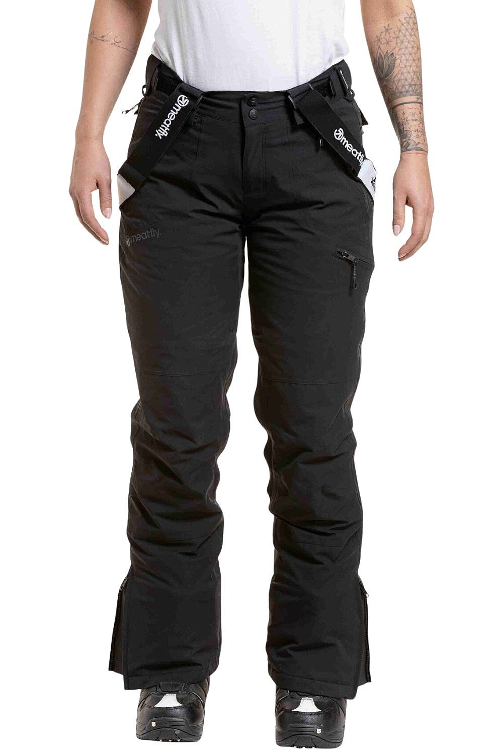 spodnie Meatfly Foxy - Black