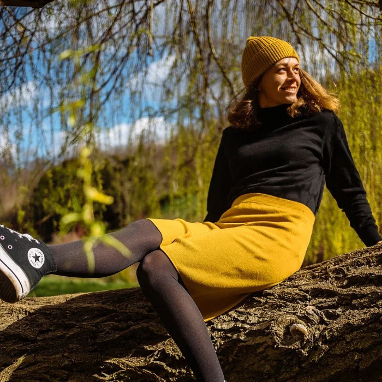 čiapka Kama A177 - Yellow