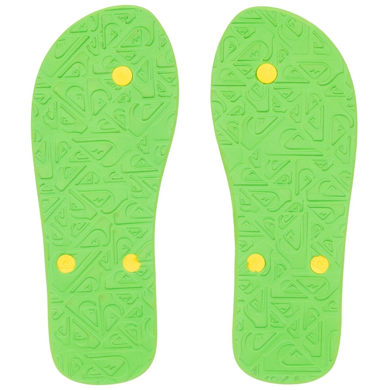 Flip-Flops Quiksilver Molokai Core - GYL/Green/Yellow - men´s