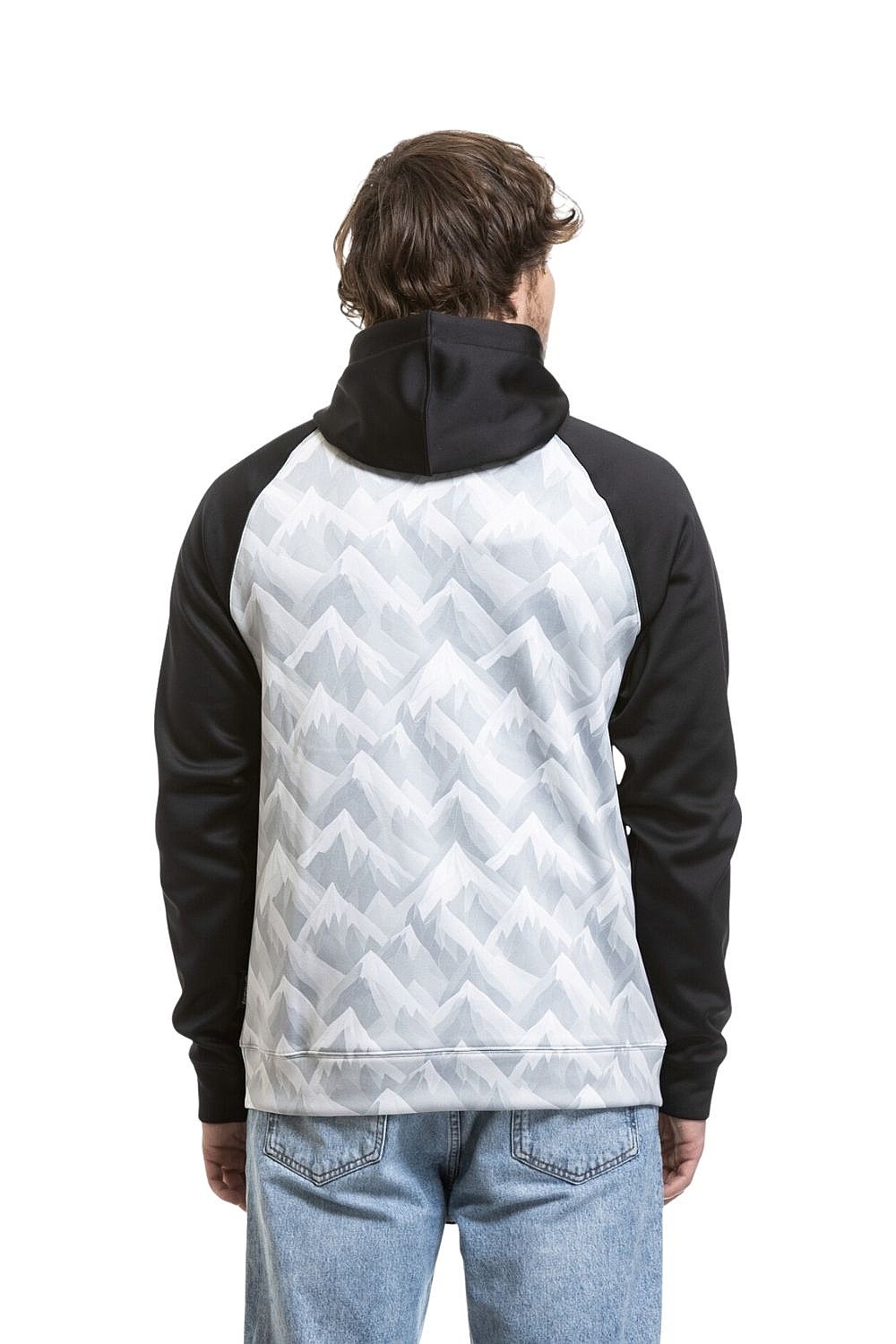 mikina Meatfly Gravel - White Mountains