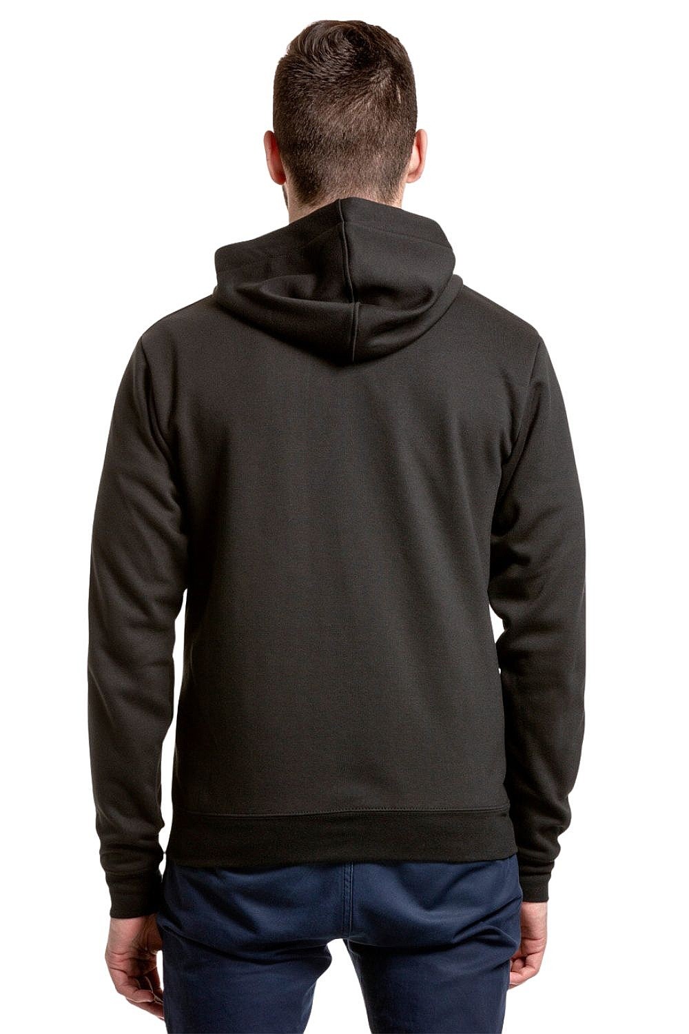 mikina Meatfly Lightyear Zip - Black - men´s