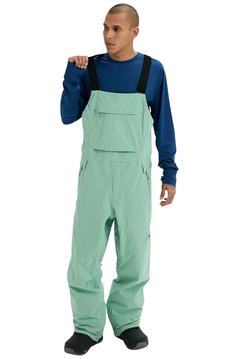kalhoty Burton Reserve Bib 2L - Soft Sage