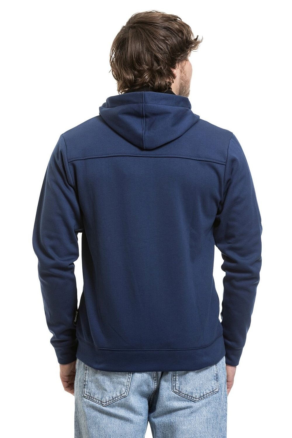 mikina Meatfly Josh Zip - Dark Ocean/Black - men´s